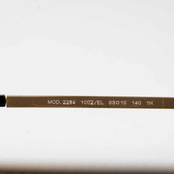 Versace Women Sunglasses Gold Gradient Violet Aviator VE2284 1002EL AUTHENTIC - Picture 9 of 13